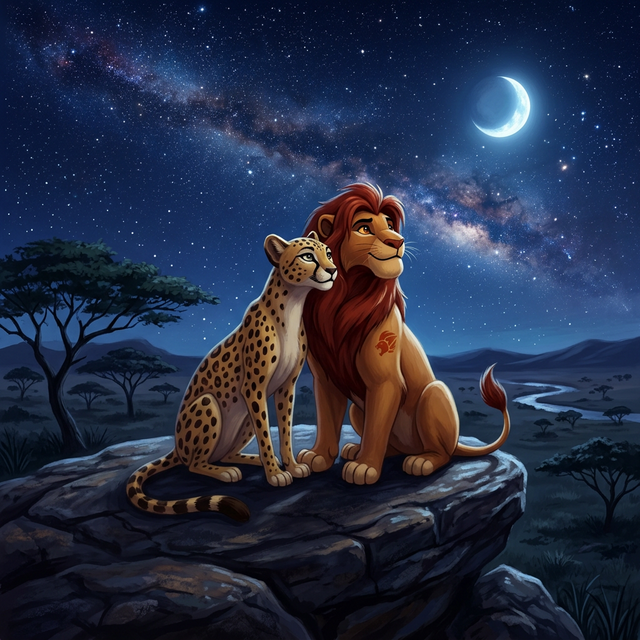 A Quiet Moment Under the Stars